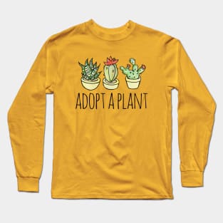 Adopt a Plant Long Sleeve T-Shirt